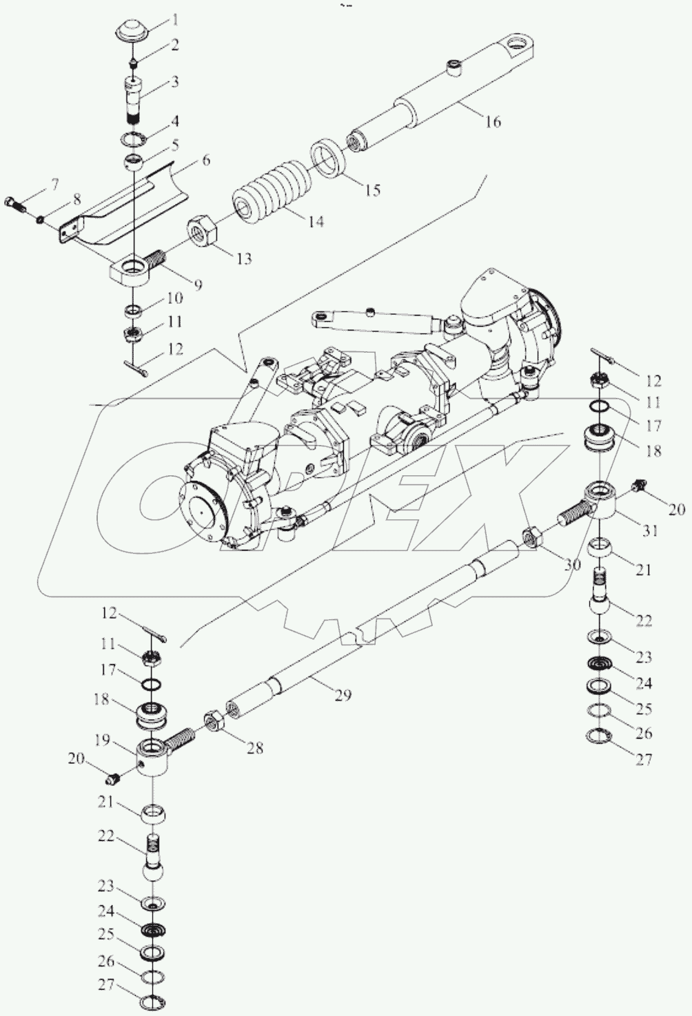  TB504.311 FRONT DRIVING AXLE ASSEMBLY-5