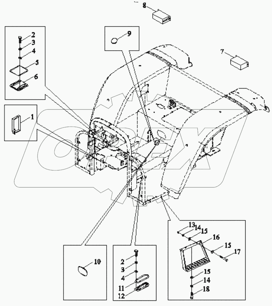  TB550.452U FLOOR ASSEMBLY-2