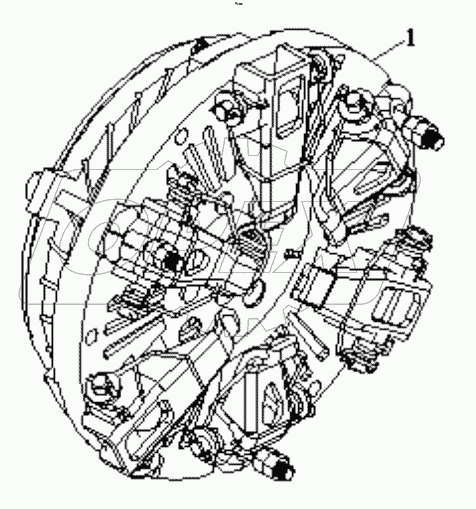  TE250.211 CLUTCH SUBASSEMBLY
