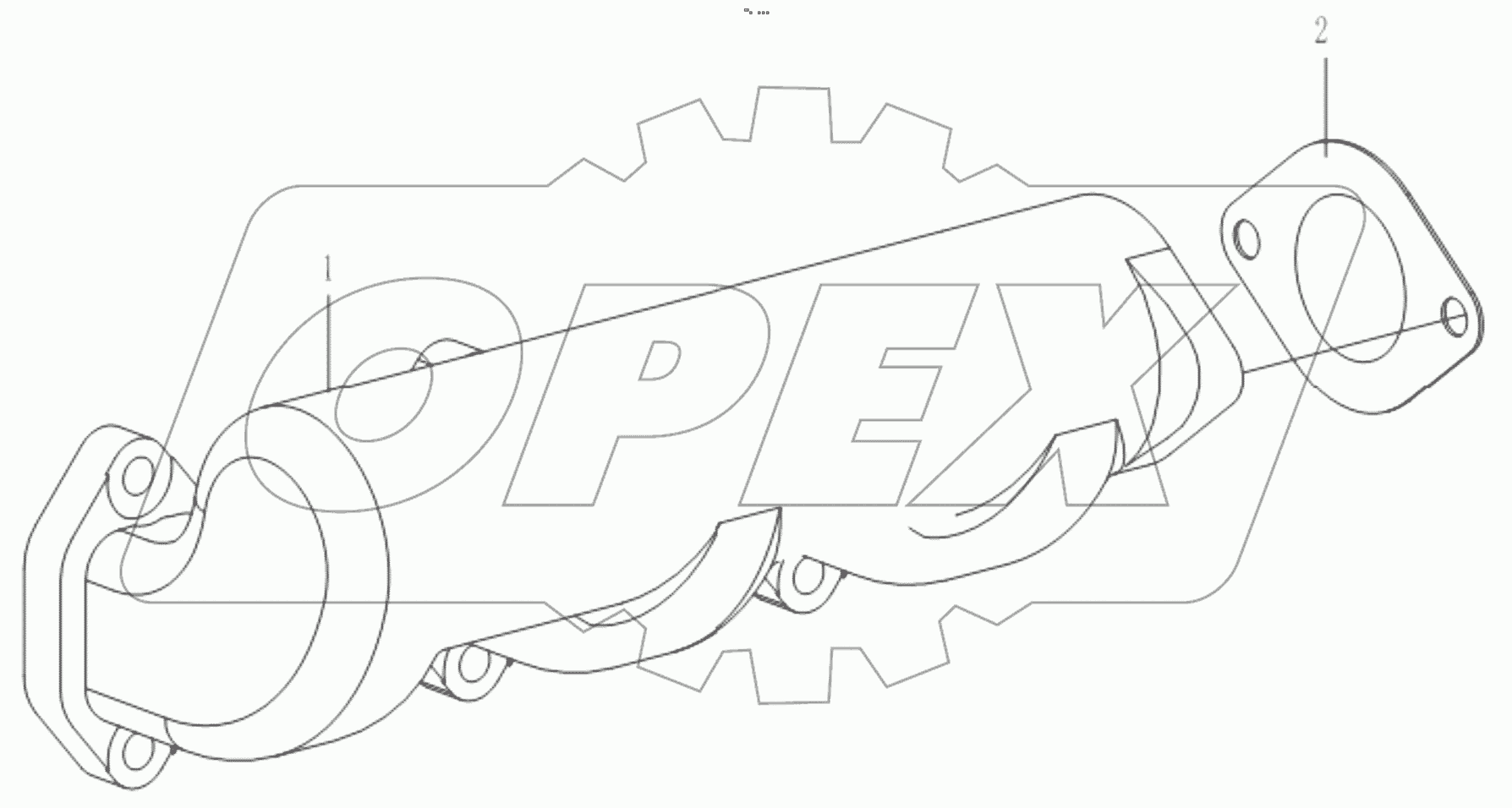  KM385BT-1F-11 INTAKE MANIFOLD ASSY