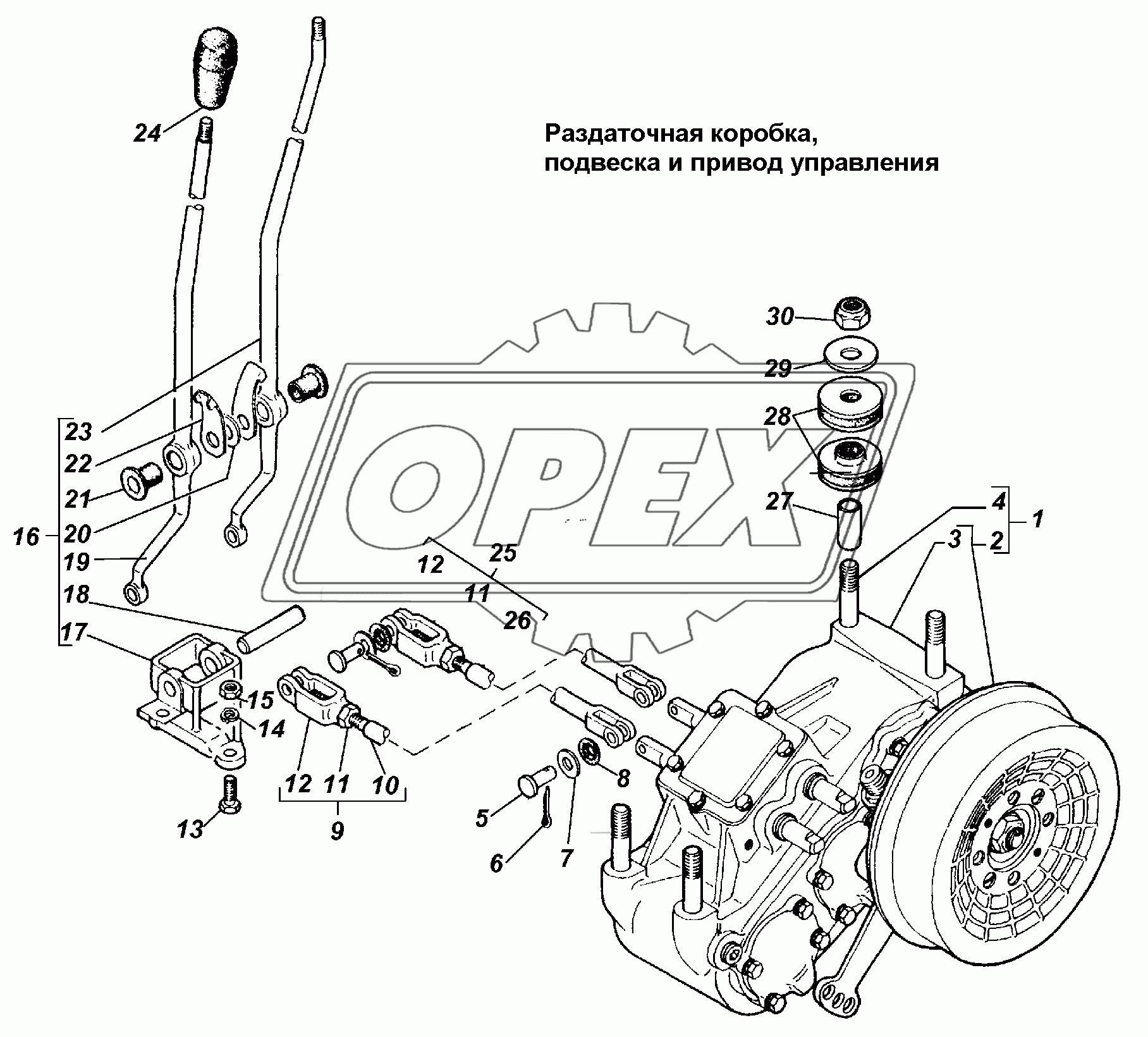 Раздаточная коробка