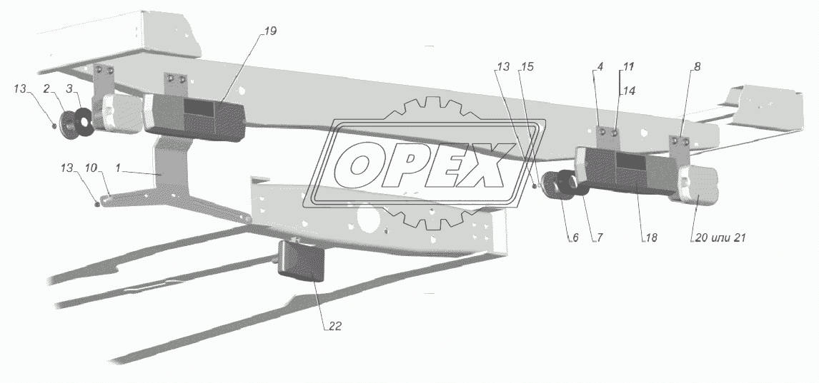 33081-3716001-60. Установка задних фонарей