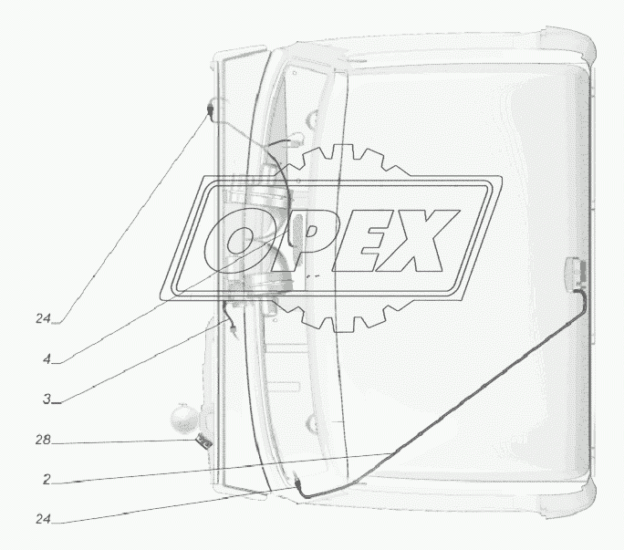 33081-3724002-57. Установка проводов