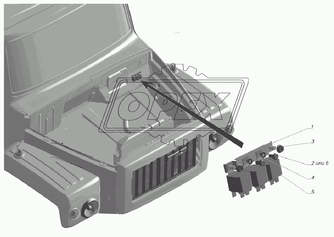 3309-3747002-20. Установка реле свечей