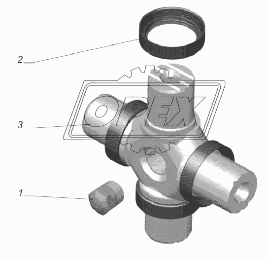 33078-2201026. Крестовина кардана с сальниками