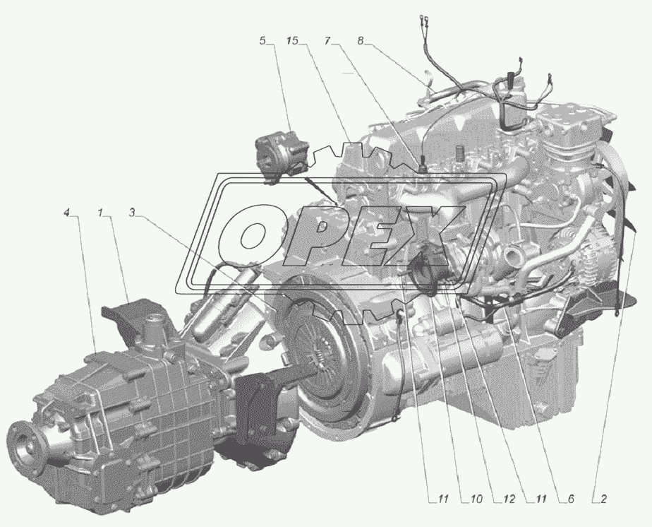 Двигатель ГАЗ-33106 