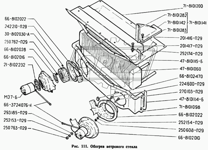 Обогрев ветрового стекла