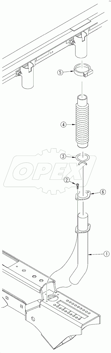  Fertilizer Hose Retainer