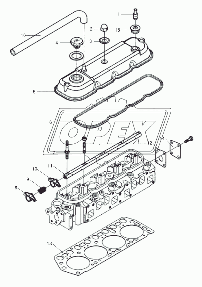 Cylinder head assembly (1)
