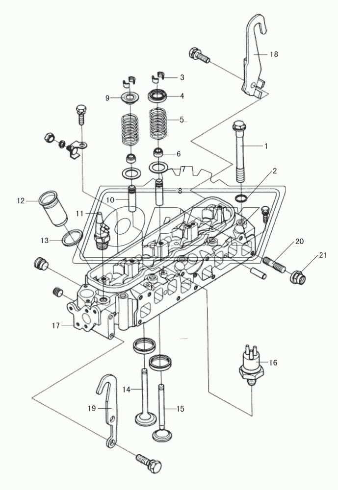 Cylinder head assembly (2)