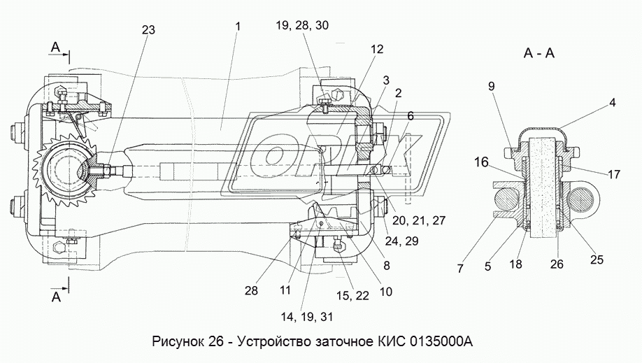 КИС 0135000А Устройство заточное