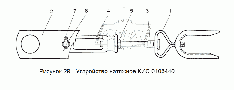 КИС 0105440 Устройство натяжное