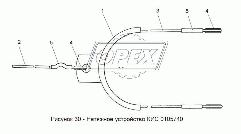 КИС 0105740 Натяжное устройство