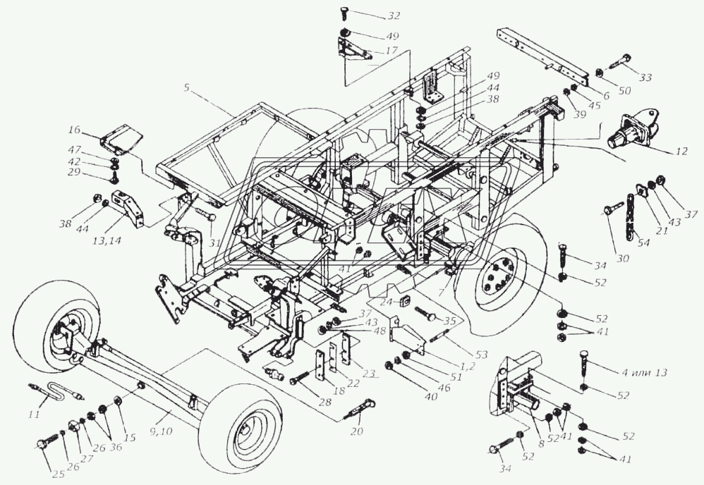 Рама и ходовая часть
