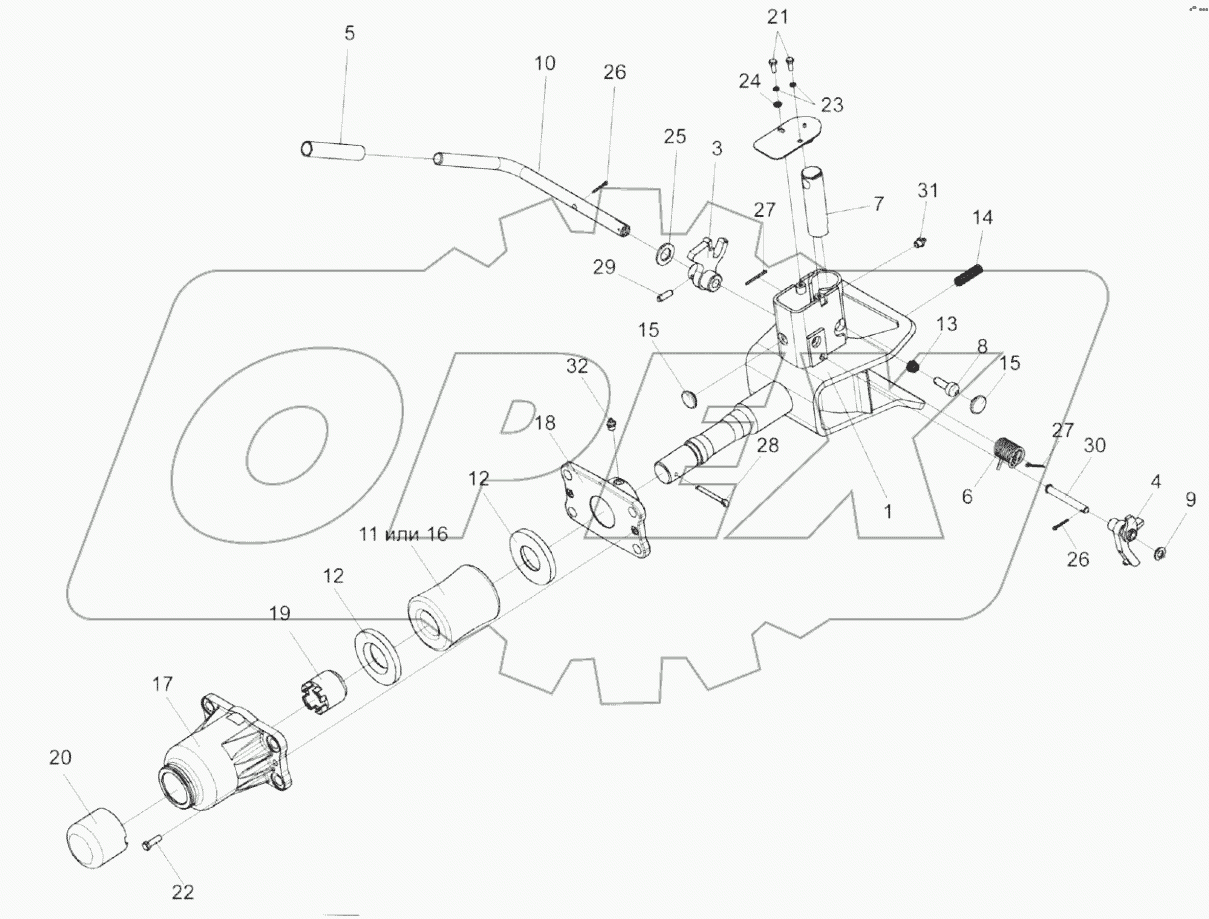 Устройство тяговое КЗР 0232000