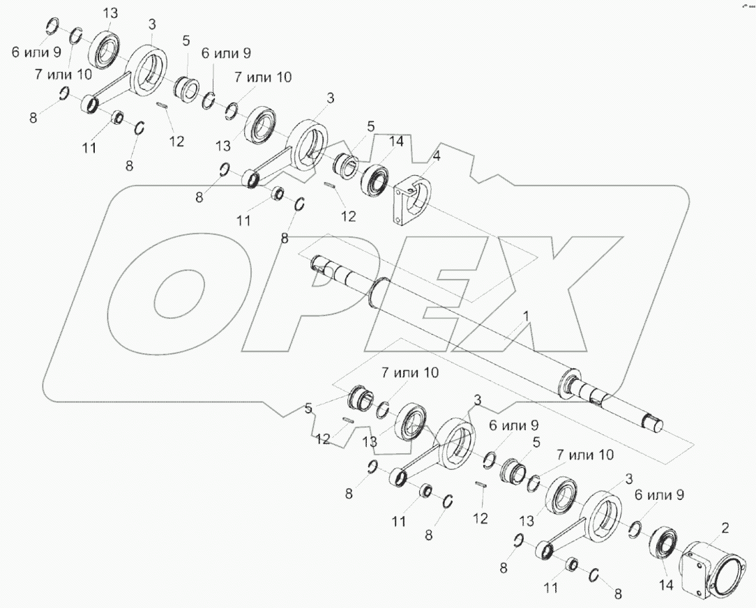 Вибропобудитель КЗК-12-3-0226010