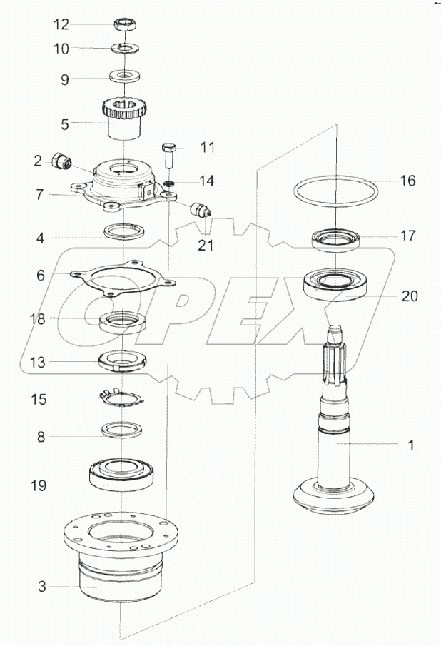 Стакан КЗК-12-0209020