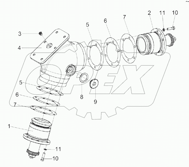 Редуктор КЗК-12-0210000А