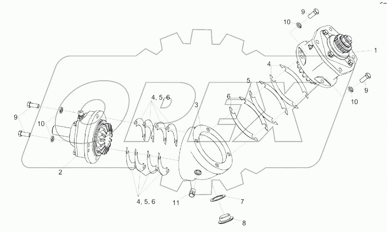 Редуктор КЗК-12-0245000