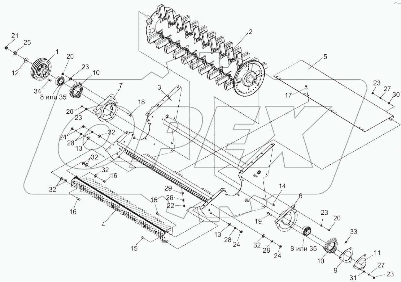 Соломоизмельчитель КЗК-12-0290000Б