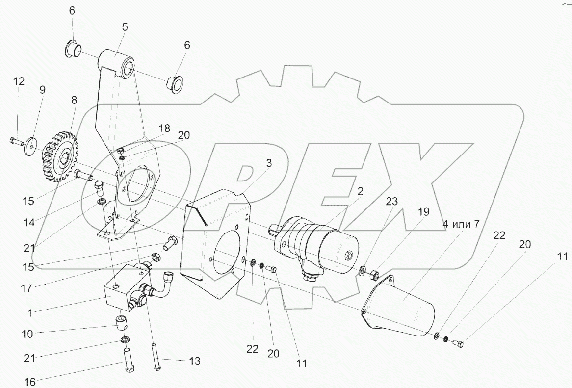 Гидрореверс КЗК-12-1804100