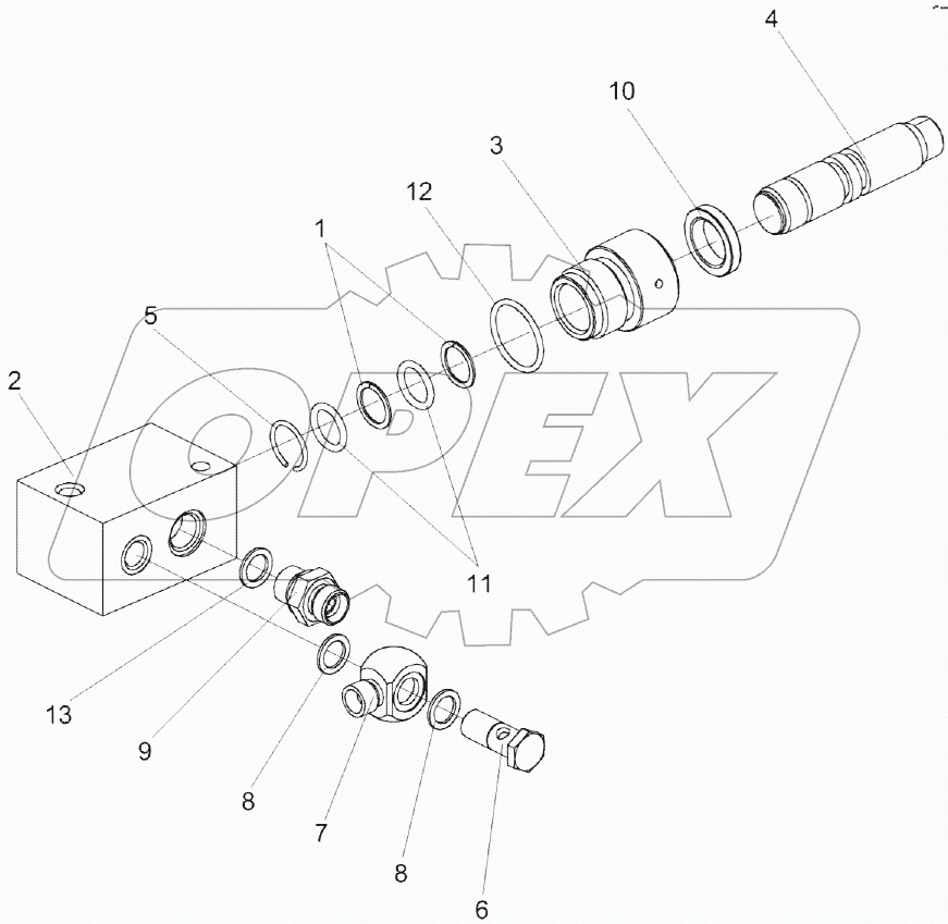 Гидроцилиндр КЗК-12-1790200А