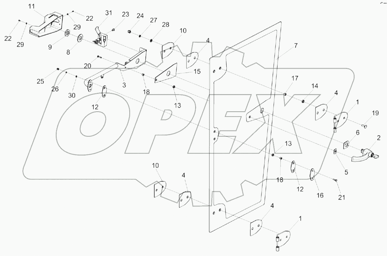 Дверь КЗК-12-0131070