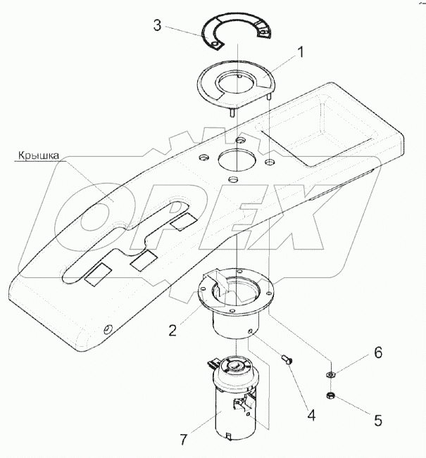 Установка выключателя зажигания КЗК-12-0122450