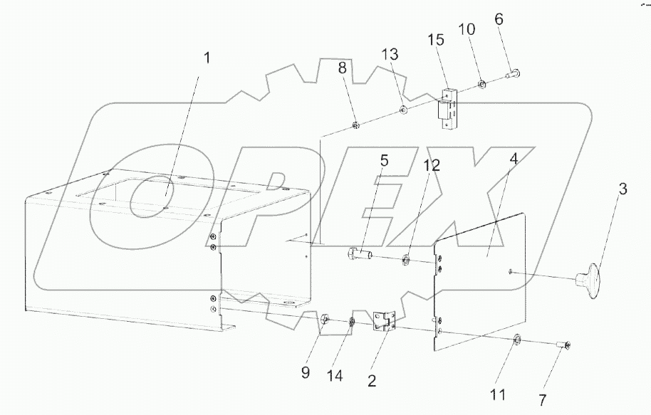 Кронштейн КЗК-12-0119300