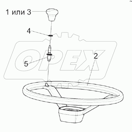 Колесо рулевое УЭС 0302560