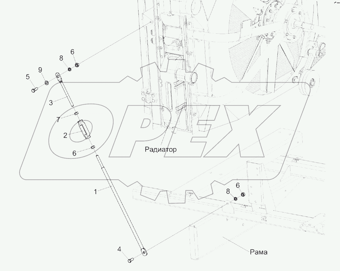 Растяжка КЗК-12А-10-1-0106330
