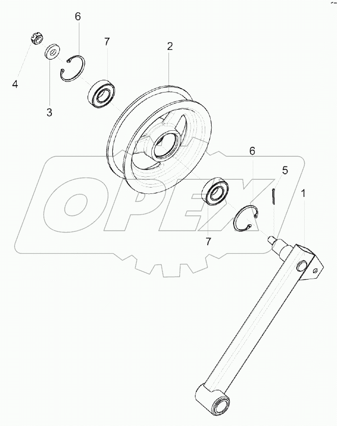 Рычаг КЗК-10-0100620