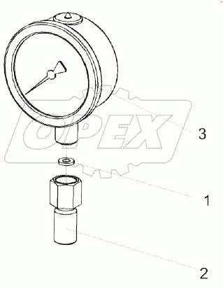 Манометр КЗК-12-0602810