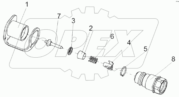 Полумуфта внутренняя МС 12-3-020-01
