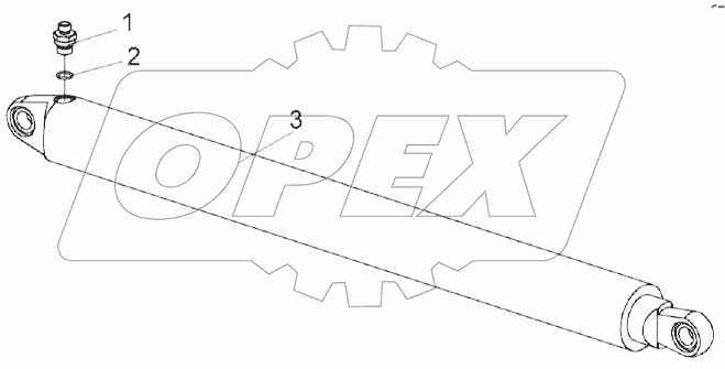 Гидроцилиндр КЗК-12-0602740