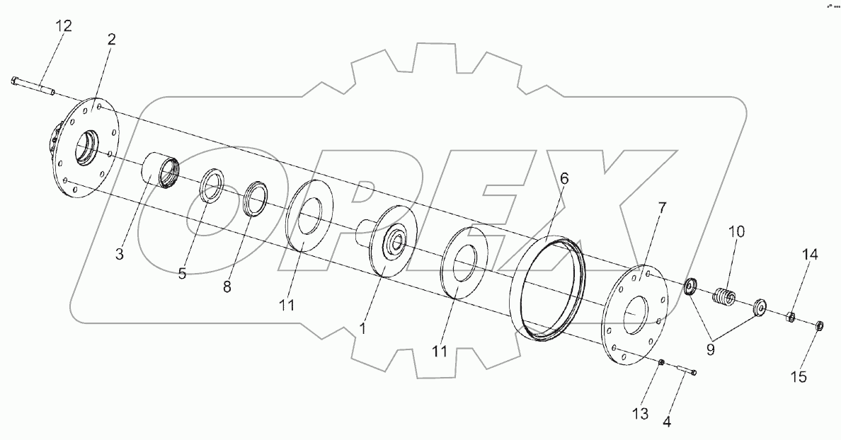 Муфта фрикционная КЗК 0219020Б-01