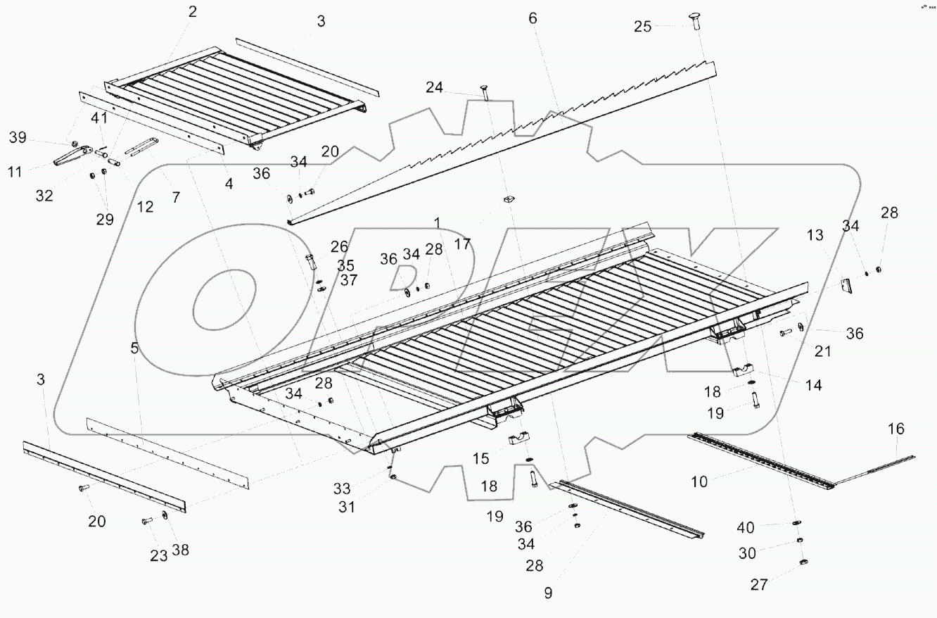 Доска стрясная КЗК-12-0280200