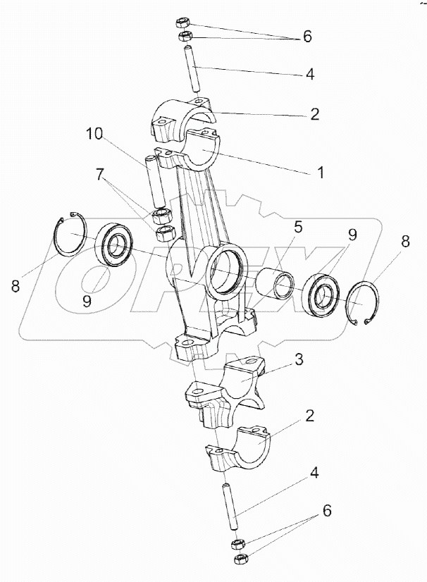 Рычаг КЗР 0202160Г