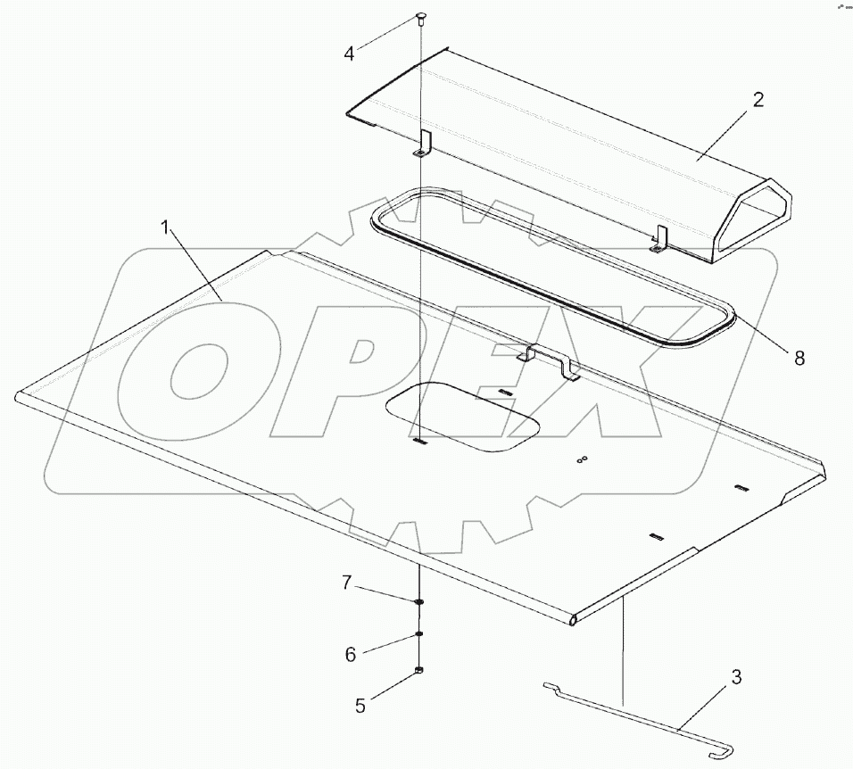Крышка КЗК-12А-1-1802010