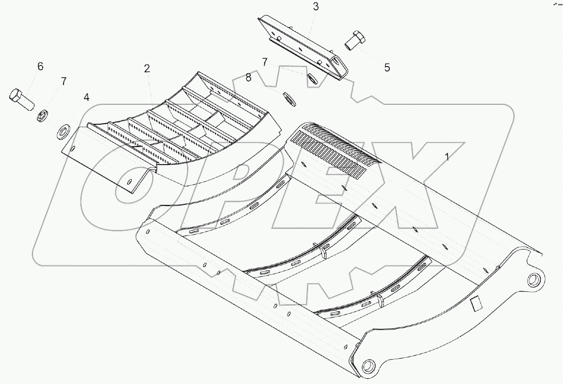 Подбарабанье КЗК-12-0103030-01