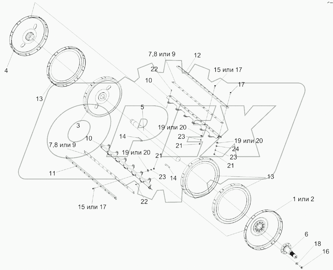 Барабан молотильный КЗК-12-0104100
