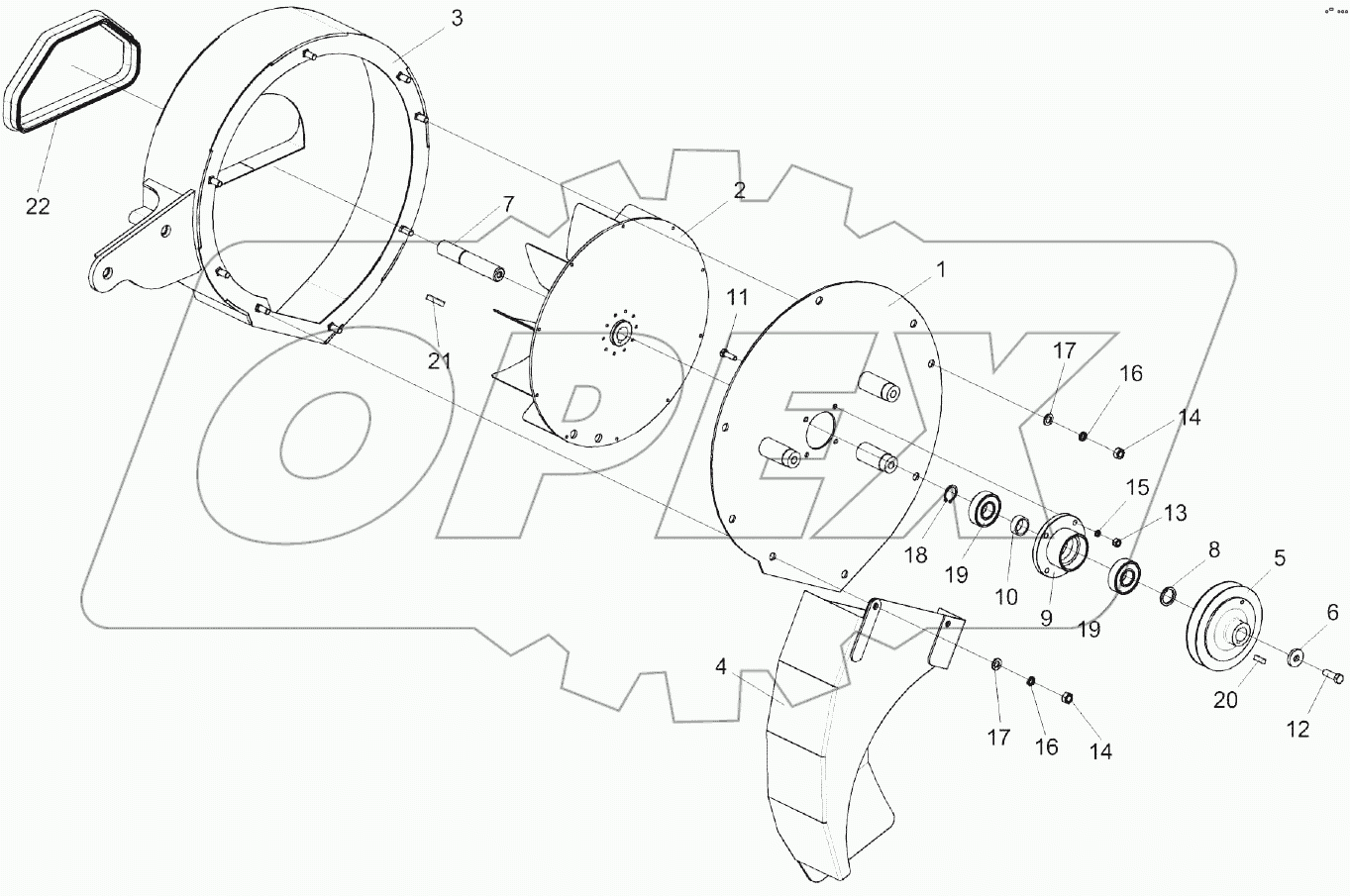 Вентилятор КЗК-12А-1-1819200