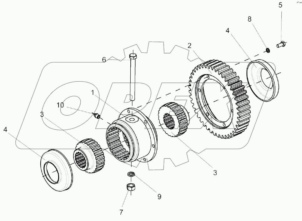 Муфта КВС-1-0107050