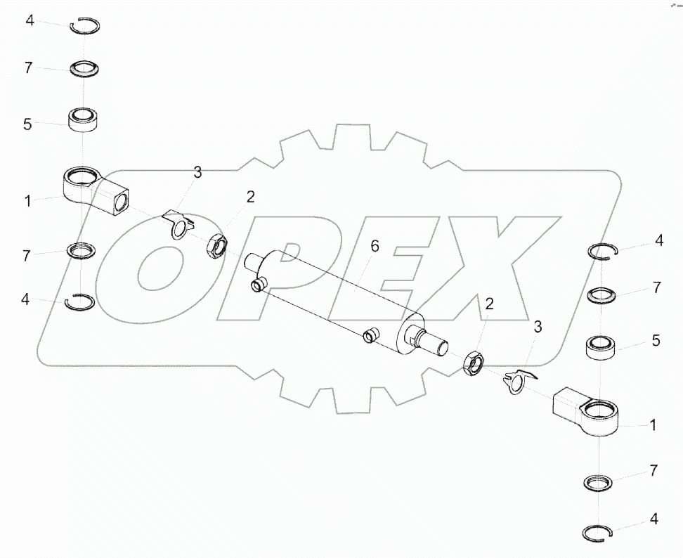 Гидроцилиндр УЭС-7-0109200