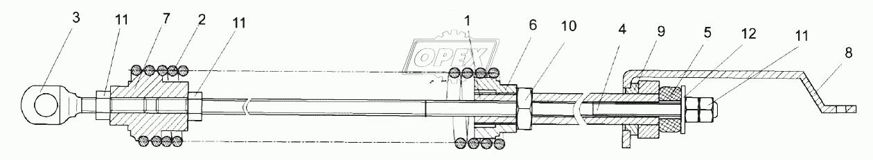 Пружина КЗК-10-0100580