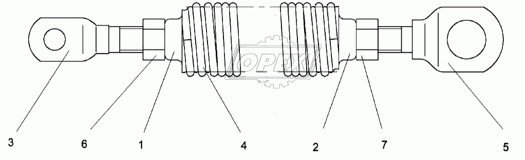 Пружина КЗК-10-0100720А