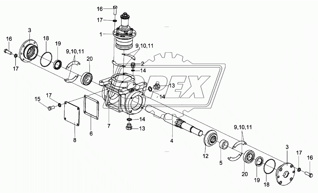 Редуктор КЗК-12-0209100-02