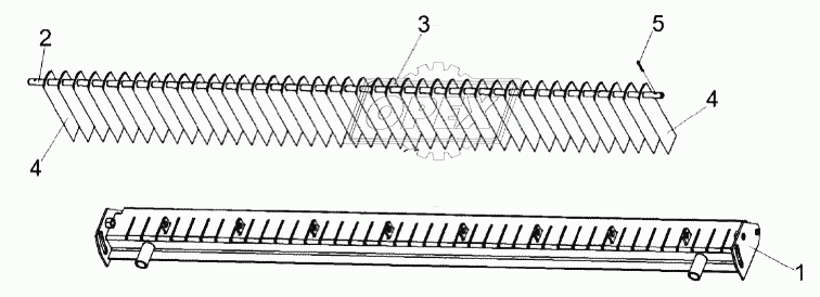 Опора ножевая КЗК-10-0290030А