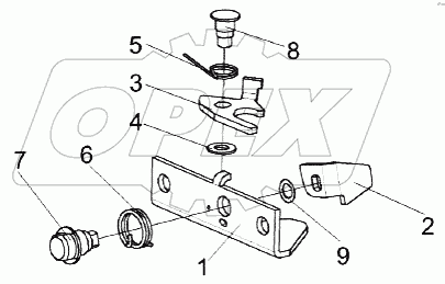 Замок КВС-1-0160240
