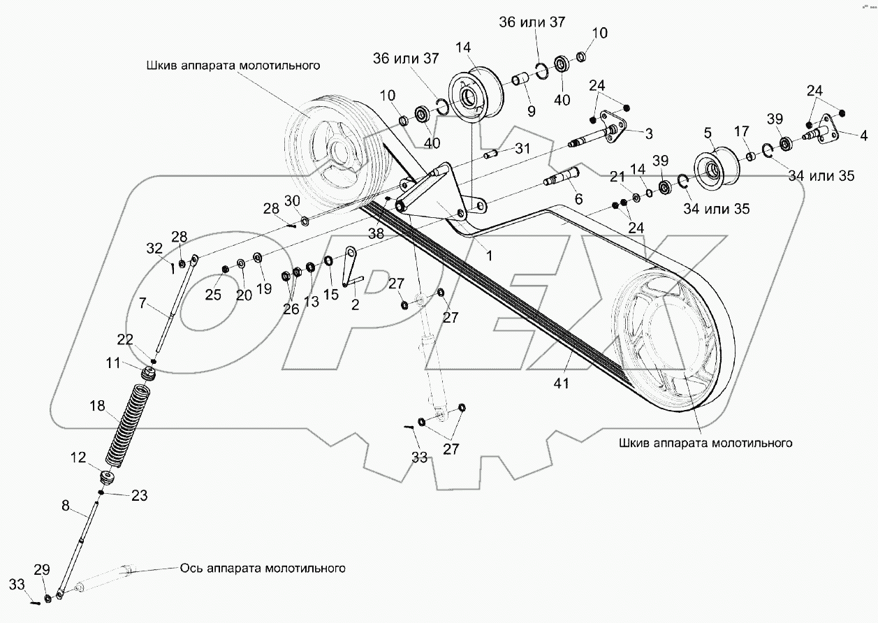 Привод наклонной камеры КЗК-12А-1-0125000